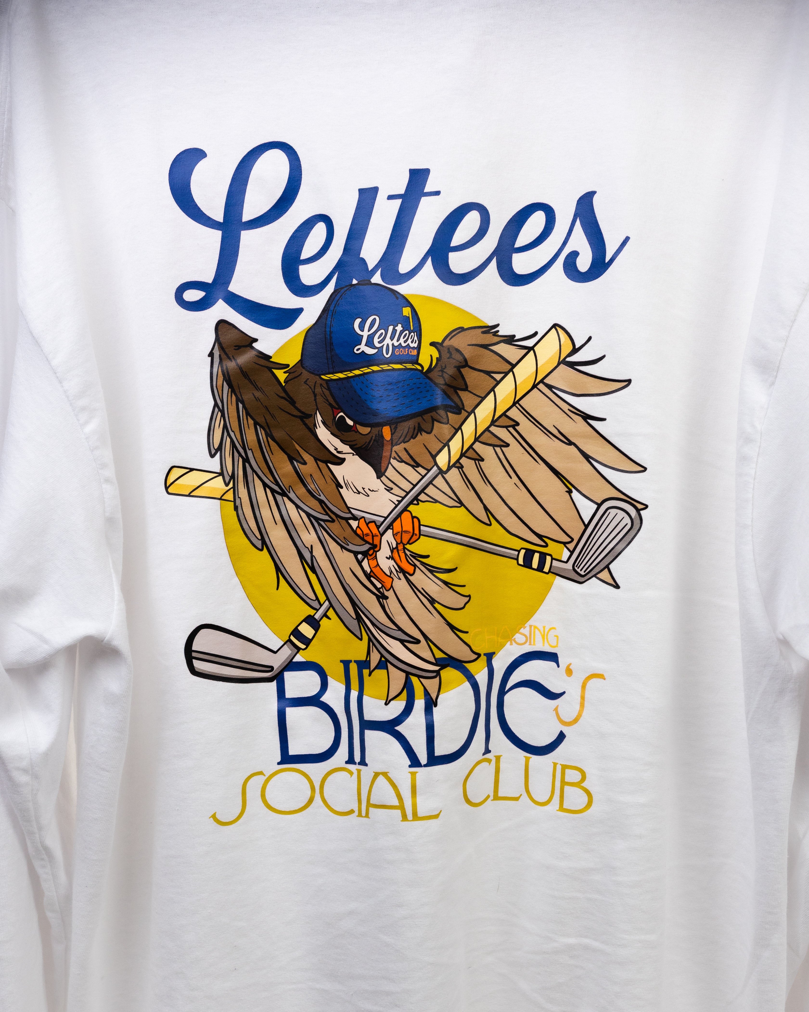 Chasing Birdies Blue and Gold